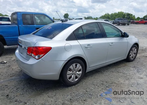 2015 Chevrolet Cruze Ls Auto из США, поврежденный, VIN 1G1PA5SH5F7253318